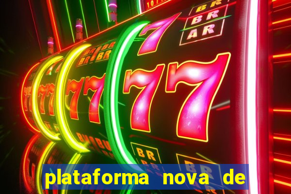 plataforma nova de 3 reais